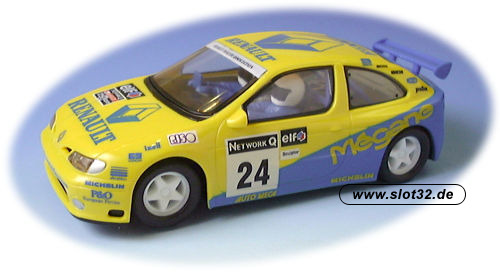 SCALEXTRIC Renault Megane Rally # 24